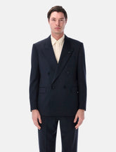 Giacca Soirée doppiopetto in lana navy di Lardini - | Spazio Pritelli