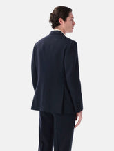 Giacca Soirée doppiopetto in lana navy di Lardini - | Spazio Pritelli