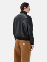 Sword 6.6.44 leather bomber jacket - | Spazio Pritelli