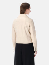 Sword Classic Biker leather jacket - | Spazio Pritelli