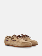 Sebago Owen woman's suede boat shoes - | Spazio Pritelli