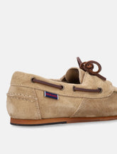 Sebago Owen woman's suede boat shoes - | Spazio Pritelli