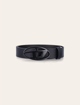 Diesel Belt Oval Buckle Navy - | Spazio Pritelli