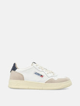 Autry Medalist leather and suese low sneakers - white space - | Spazio Pritelli