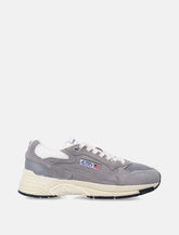 Autry Hyperway mesh & suede grey sneakers - | Spazio Pritelli