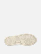 Autry Medalist Low white & teak woman's sneakers - | Spazio Pritelli