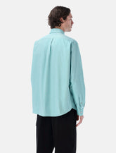 Fendi turquoise cotton Oxford shirt - | Spazio Pritelli