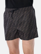 Fendi FF nylon swim shorts - | Spazio Pritelli