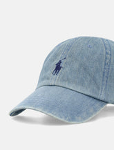 Cotton Denim Baseball Cap by Polo Ralph Lauren - | Spazio Pritelli