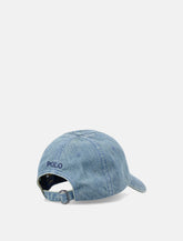 Cotton Denim Baseball Cap by Polo Ralph Lauren - | Spazio Pritelli