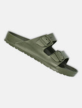 Birkenstock Eva Arizona sandals khaki - | Spazio Pritelli