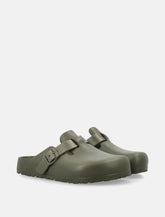 Birkenstock Boston EVA Khaki man sandals - | Spazio Pritelli