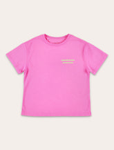 American Vintage Fizvalley hot pink kids t-Shirt - | Spazio Pritelli