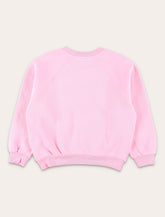 American Vintage Kids Izubird pink crewneck sweatshirt - | Spazio Pritelli