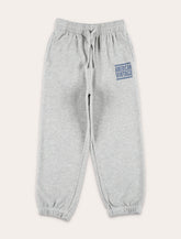 American Vintage Zofbay grey cotton kids joggers - | Spazio Pritelli