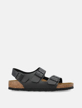 Birkenstock black Milano Birko-Flor sandals - | Spazio Pritelli