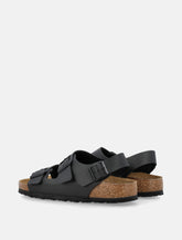 Birkenstock black Milano Birko-Flor sandals - | Spazio Pritelli
