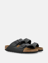 Birkenstock Arizona Birko-Flor black sandals - | Spazio Pritelli