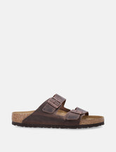 Birkenstock Arizona soft footbed oiled leather sandals - | Spazio Pritelli