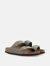 Birkenstock Arizona stone Birko-Flor sandals - | Spazio Pritelli