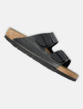 Birkenstock Arizona shiny embossed Birko-Flor sandals - | Spazio Pritelli