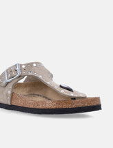 Birkenstock Gizeh Rivet Border Sandals - | Spazio Pritelli