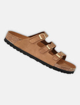 Sandalo Birkenstock Florida Fresh in nubuk mink - | Spazio Pritelli