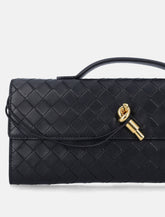 Bottega Veneta Andiamo Intrecciato leather clutch - | Spazio Pritelli
