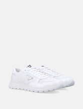 Nylon and leather Prada sneakers - | Spazio Pritelli