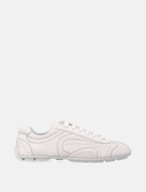 Prada Montecarlo Leather Sneakers - | Spazio Pritelli