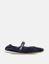Miu Miu Plume suede ballerinas - | Spazio Pritelli