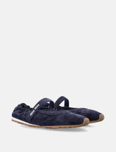 Miu Miu Plume suede ballerinas - | Spazio Pritelli