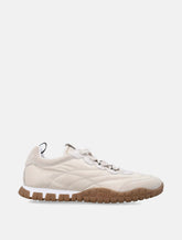 Miu Miu Tyre technical fabric and suede woman's sneakers - | Spazio Pritelli