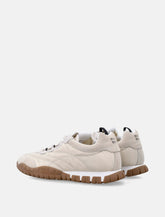 Miu Miu Tyre technical fabric and suede woman's sneakers - | Spazio Pritelli