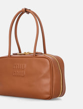 Miu Miu Beau leather top-handle bag - | Spazio Pritelli