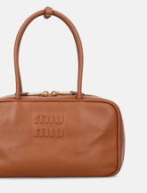 Miu Miu Beau leather top-handle bag - | Spazio Pritelli