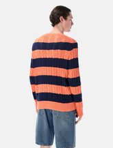 Polo Ralph Lauren striped cable knit sweater - | Spazio Pritelli
