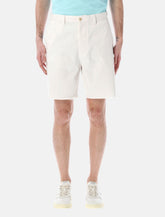 Polo Ralph Lauren white chino shorts - | Spazio Pritelli
