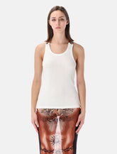 Canotta a costine con fibbie di Jean Paul Gaultier - | Spazio Pritelli