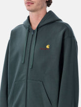 Carhartt WIP Hooded American Script zip sweatshirt - | Spazio Pritelli