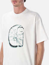 T-shirt Shattered in cotone biologico con stampa Carhartt WIP - | Spazio Pritelli