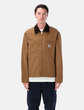 Carhartt WIP Detroit jacket in Dearborn canvas - | Spazio Pritelli
