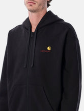 Carhartt WIP Hooded American Script zip sweatshirt - | Spazio Pritelli