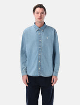 Camicia L/S Lucas in denim di Carhartt WIP - | Spazio Pritelli