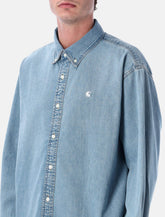 Camicia L/S Lucas in denim di Carhartt WIP - | Spazio Pritelli