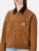 Carhartt WIP W' OG Detroit jacket in Dearborn canvas - | Spazio Pritelli
