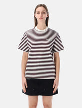 Carhartt WIP Women's S/S Ezra Striped Tee - | Spazio Pritelli