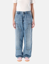 Carhartt WIP Brandon Double Knee pants in Camano denim - | Spazio Pritelli