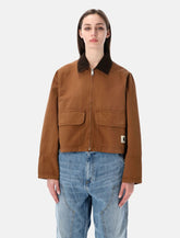 Carhartt WIP women's Prescott cotton jacket - | Spazio Pritelli