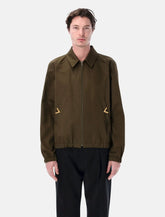 Valentino Garavani cotton jacket with VGold details - | Spazio Pritelli